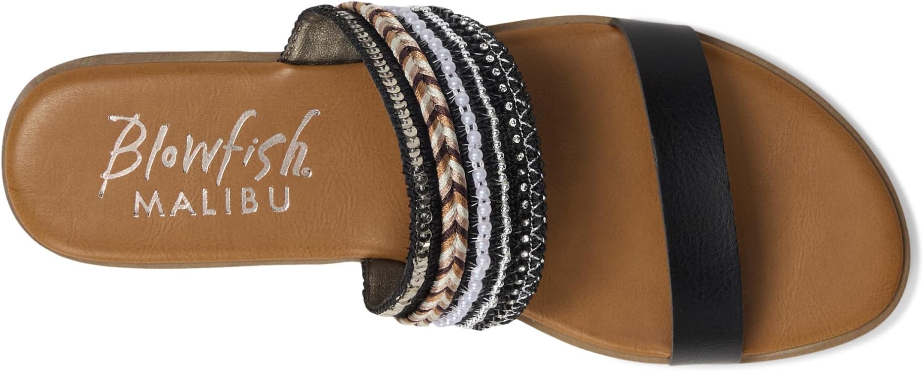 Сандалии Blowfish Malibu Curtis, цвет Black Fabric/Faux Leather — фото 2