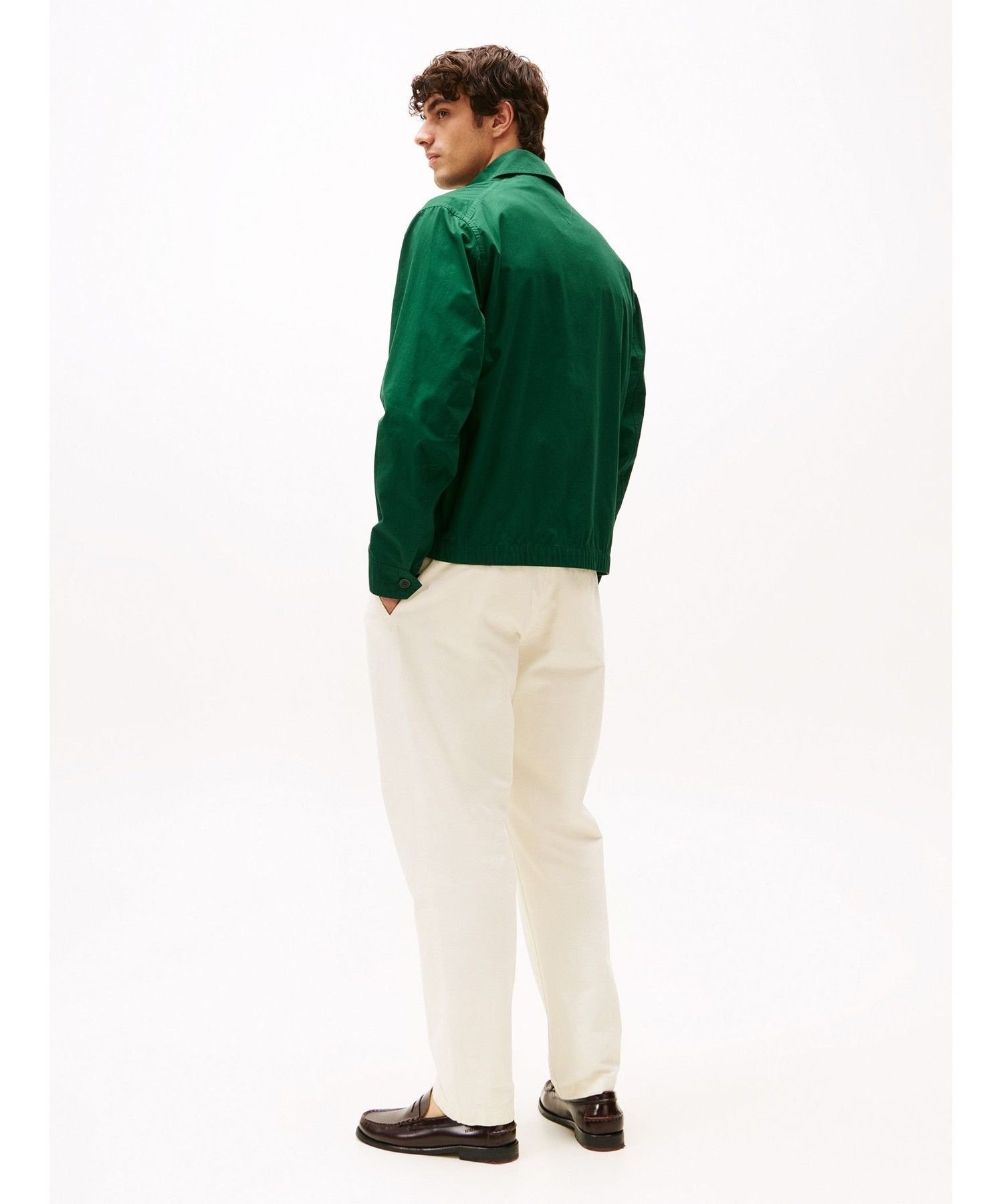 Легкая хлопковая куртка Ivy TOMMY HILFIGER, Green L6K — фото 3