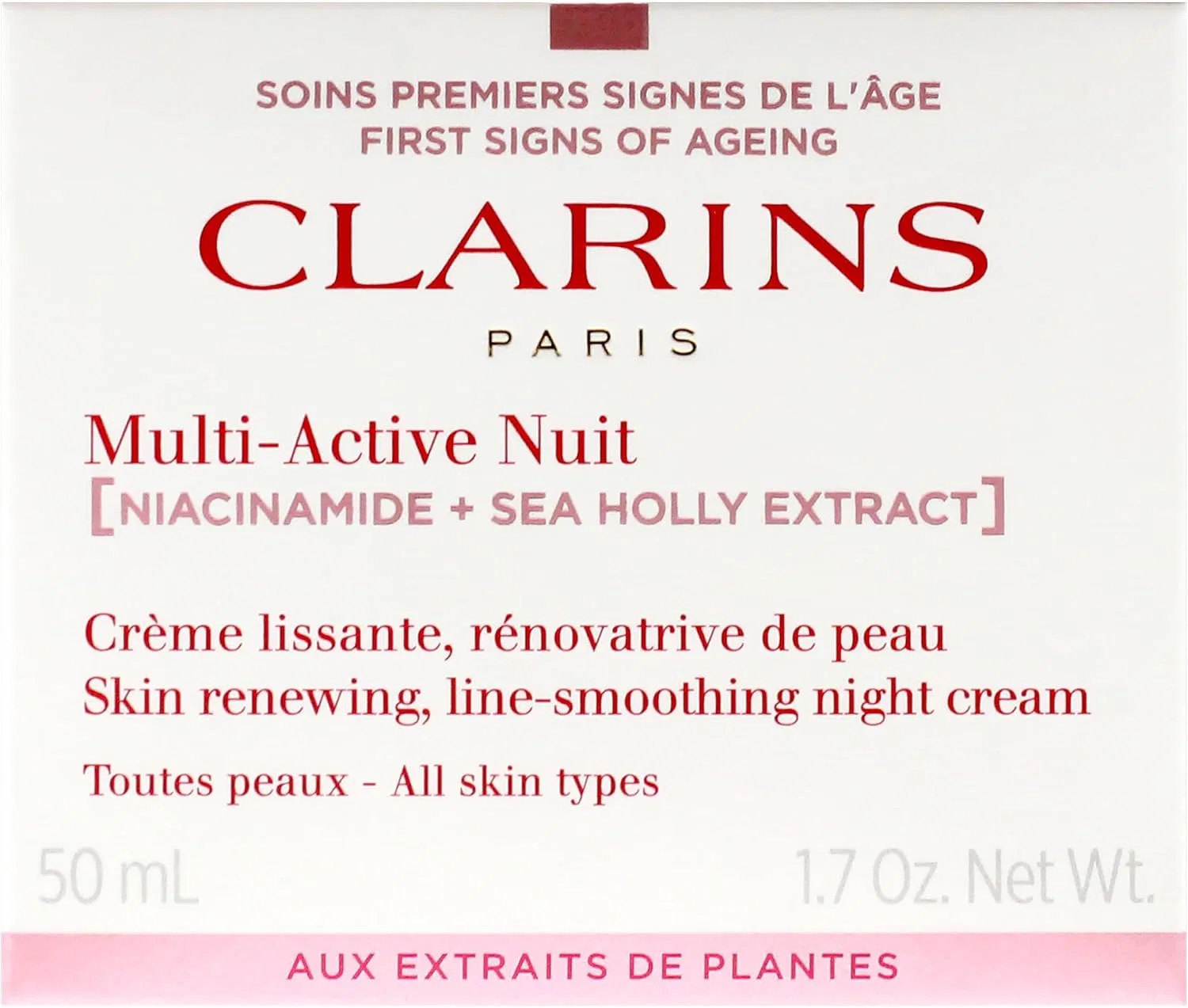 Крем для лица Clarins — Дневной M Active Night Cream N, , для всех типов кожи, 50 мл — фото 2