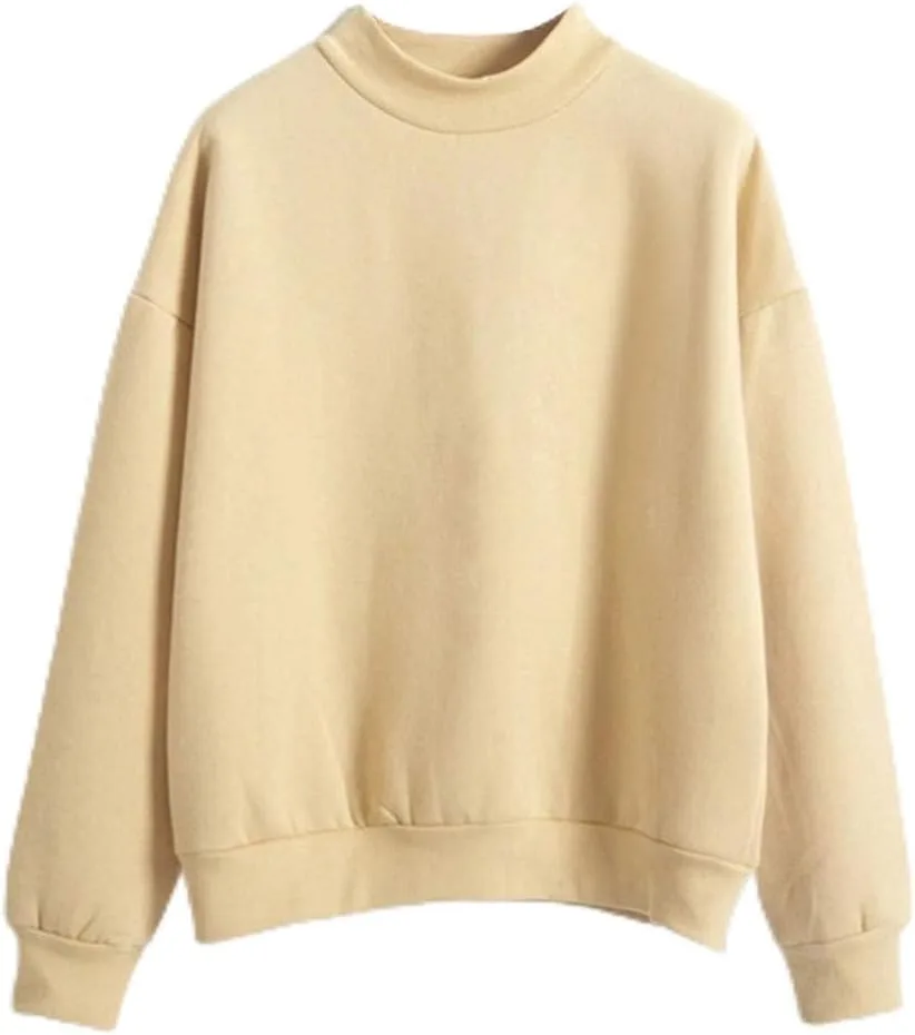 

Свободный свитшот с круглым вырезом