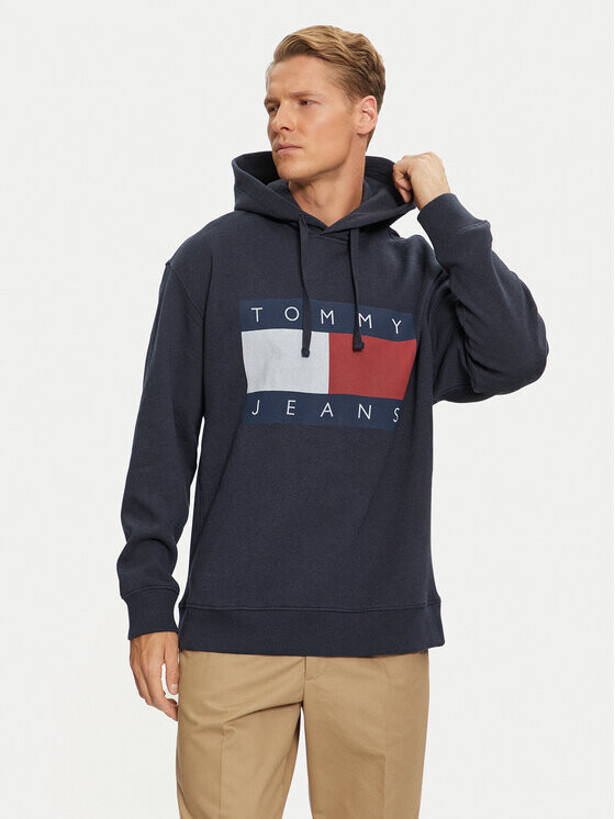 

Толстовка свободного кроя Tommy Jeans, синий