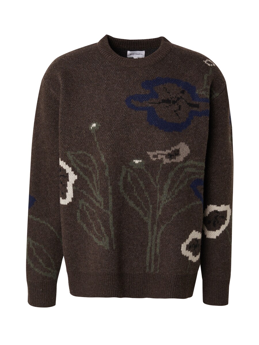 

Свитер NORSE PROJECTS Sweater, темно-коричневый