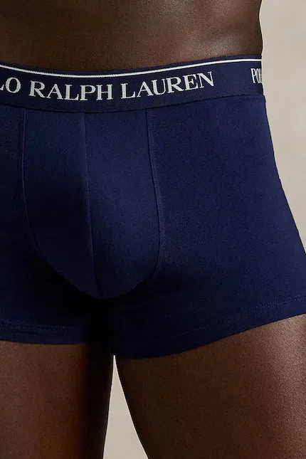 Боксеры из эластичного хлопка 3 шт Polo Ralph Lauren, зеленый — фото 4