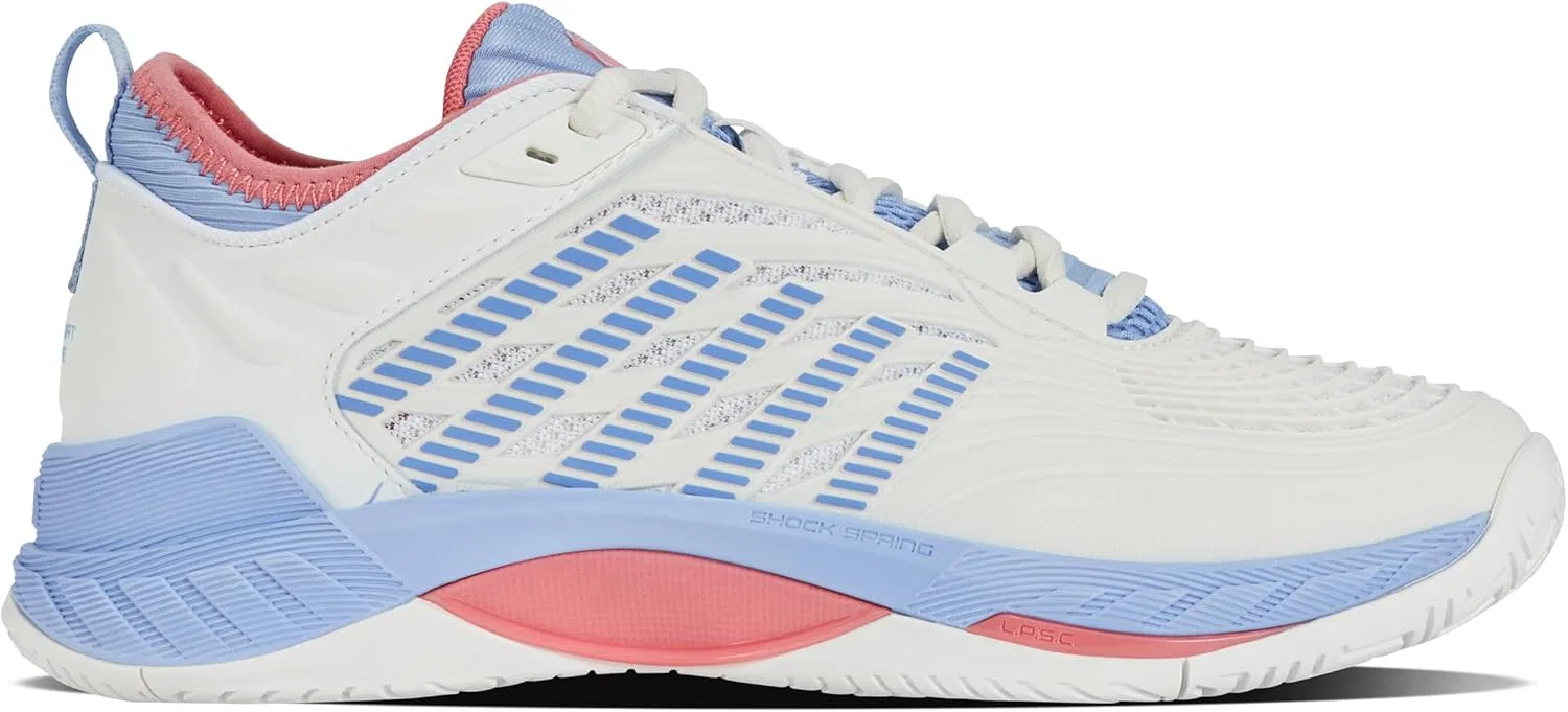 Кроссовки теннисные K-Swiss Hypercourt Supreme 2, Bright White/Open Air/Strawberry Ice