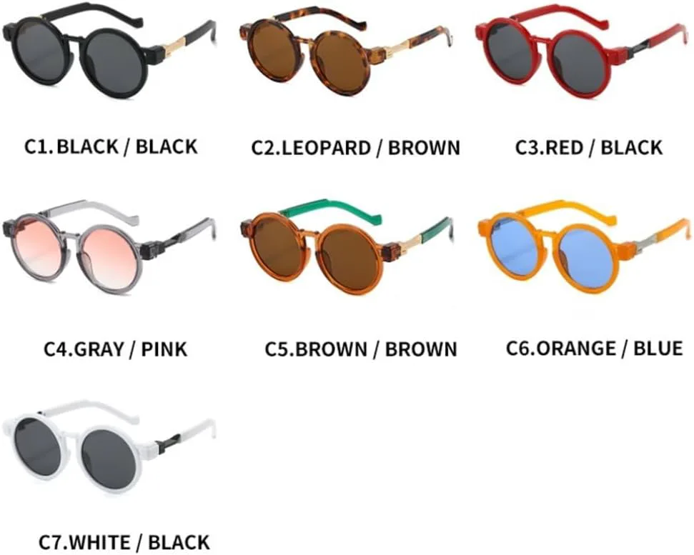 

Круглые женские солнцезащитные очки в стиле стимпанк, роскошные солнцезащитные очки с защитой от УФ-излучения UV400, модные мужские солнцезащитные очки SZVVBKK, Red