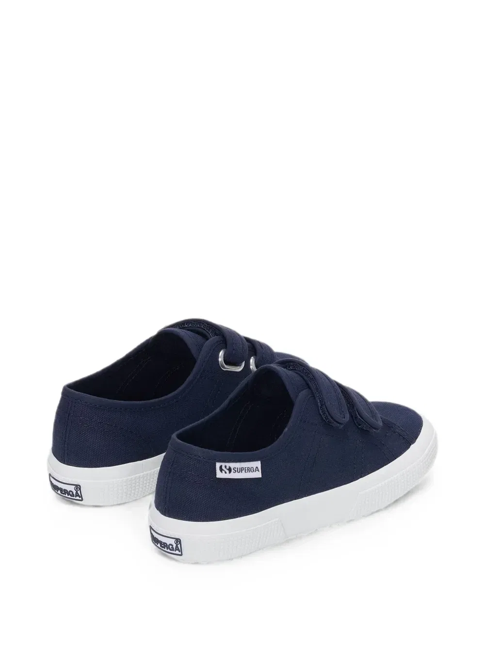 Кроссовки Superga 3750 с ремешками на липучках Superga Kids, синий — фото 3