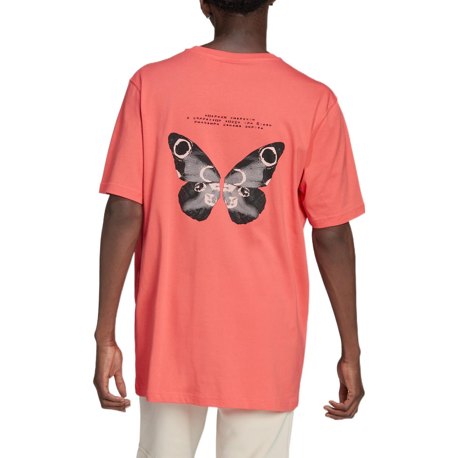 

Футболка Adventure C-Butterfly мужская, флуоресцентно-красная, закрученная Adidas Originals, красный