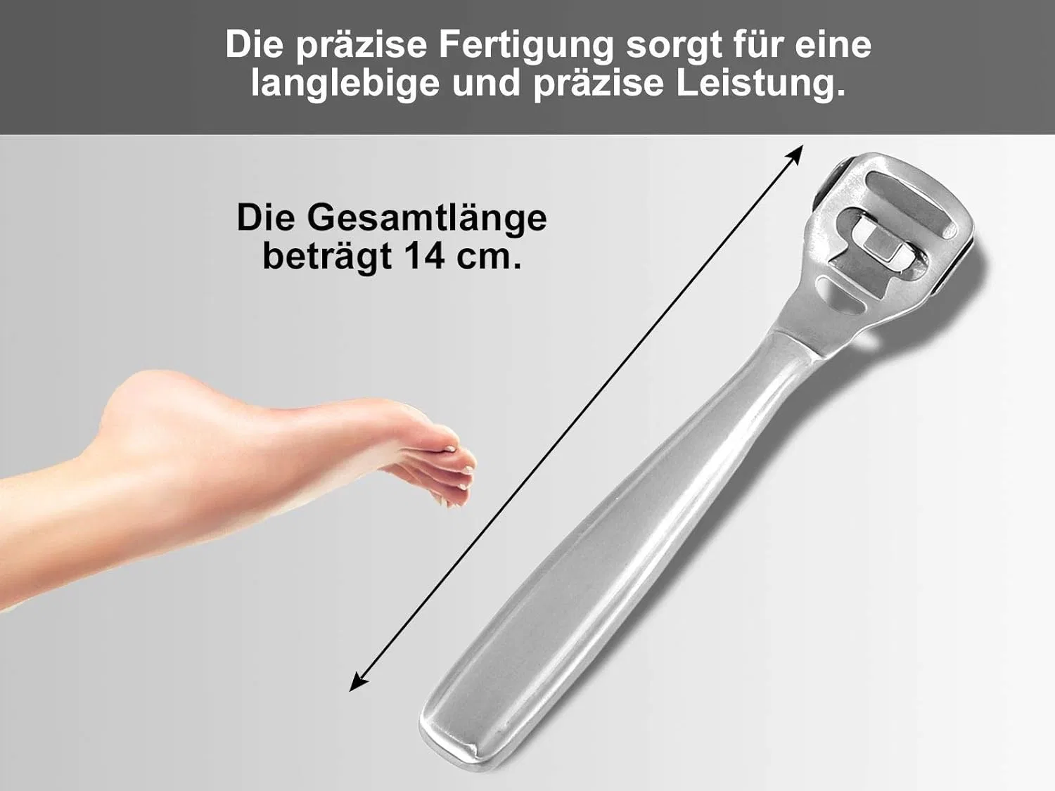 Набор терок для удаления мозолей Solingen Premium с 11 лезвиями Instrumentenrw — фото 2