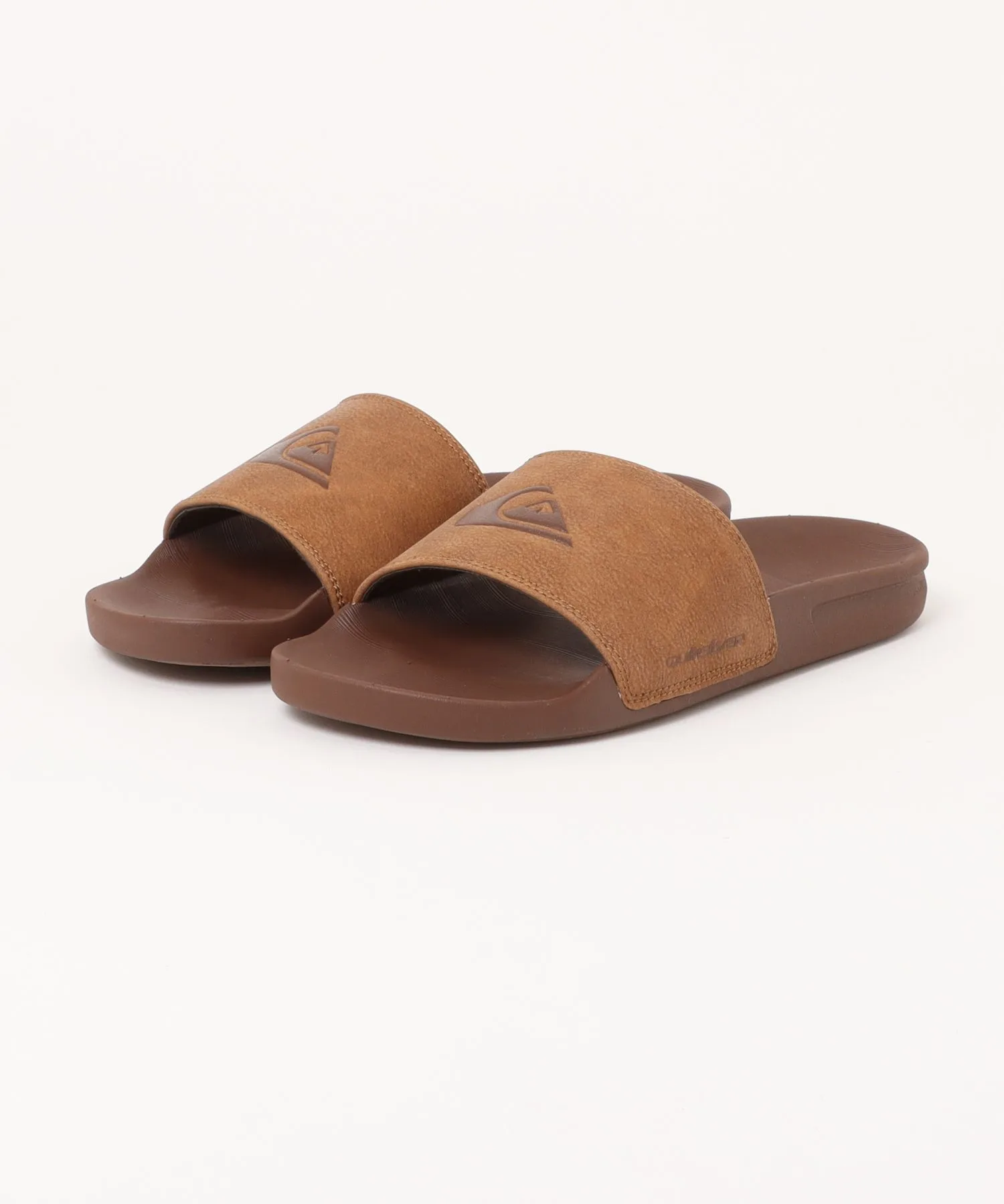 Мужские кожаные сандалии Quiksilver RIVI NUBUCK коричневые