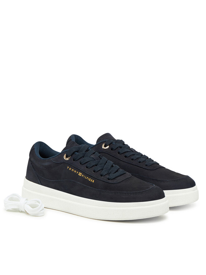 Кроссовки Modern Court Sneaker Nubuck FW0FW08462 Tommy Hilfiger, синий — фото 2