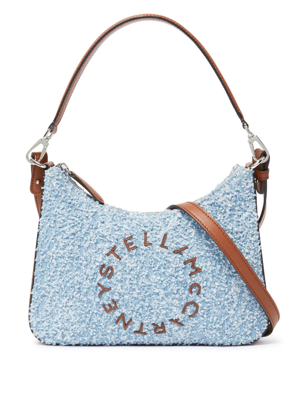 

Твидовая сумка на плечо STELLA MCCARTNEY, синий