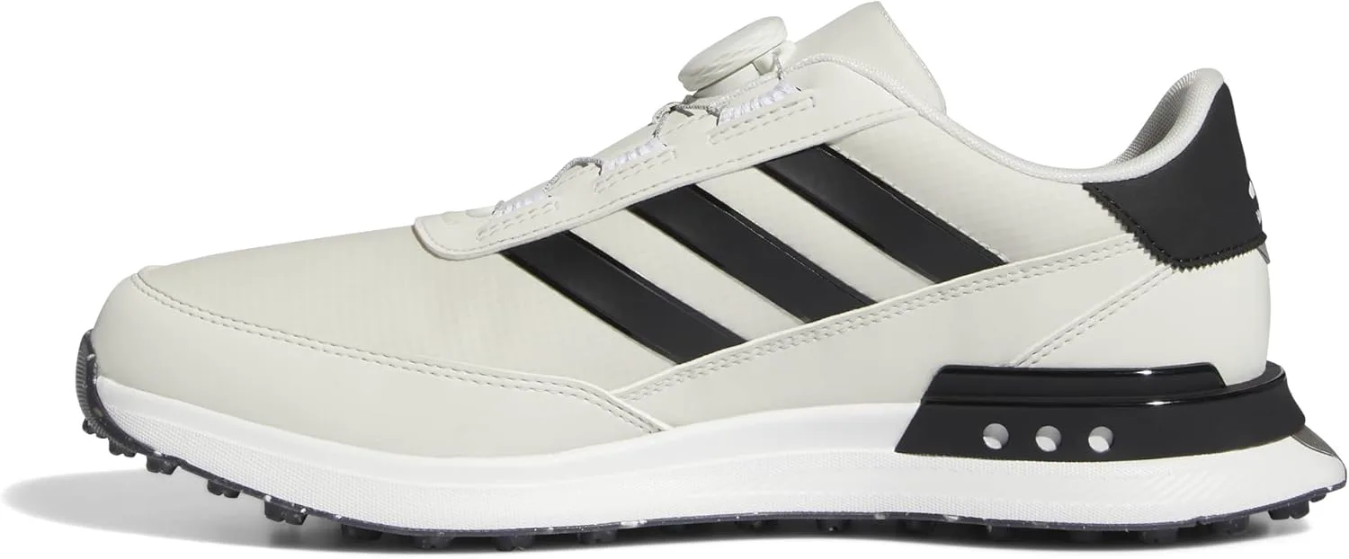 Мужские гольф-ботинки Adidas S2G 24 Boa без шипов, серый/черный/белый — фото 2