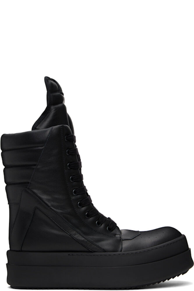 

Черные кроссовки Hollywood Mega Geobasket Rick Owens