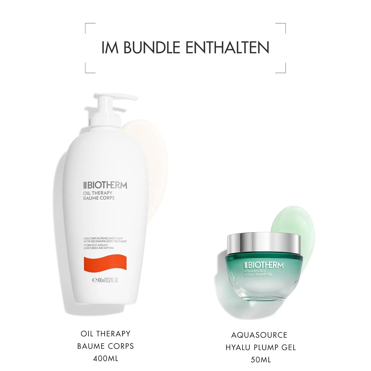 Гель Aquasource PNM 50 мл + лосьон для тела Oil Therapy 400 мл Biotherm — фото 2
