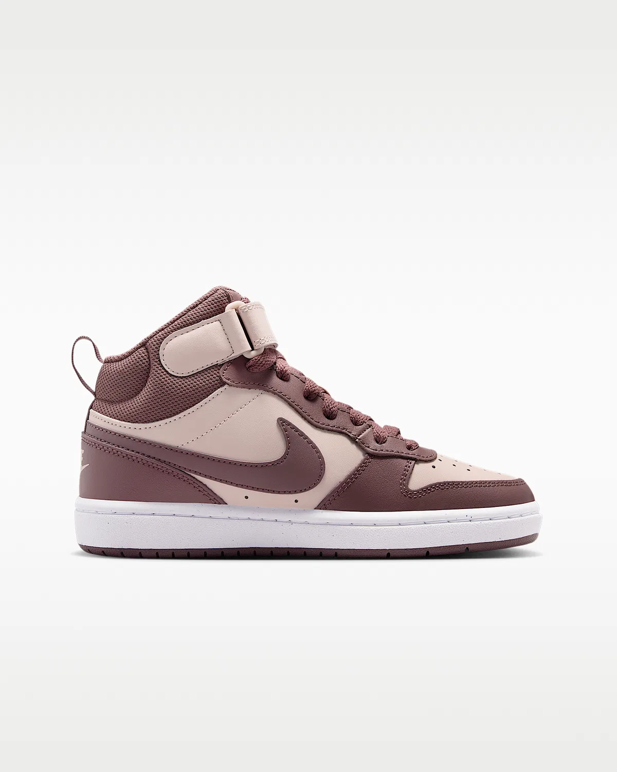 Кроссовки Nike Court Borough Mid 2 для детей, Silt Red/White/Tattoo — фото 3