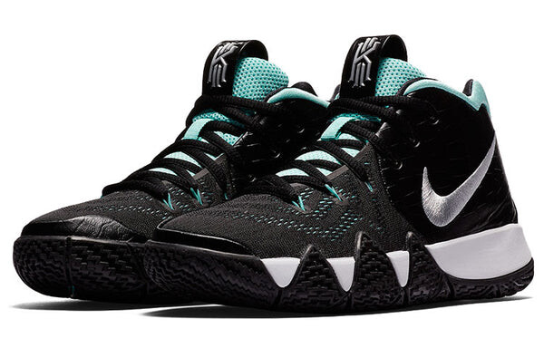 Кроссовки kyrie 4 Nike, черный — фото 3
