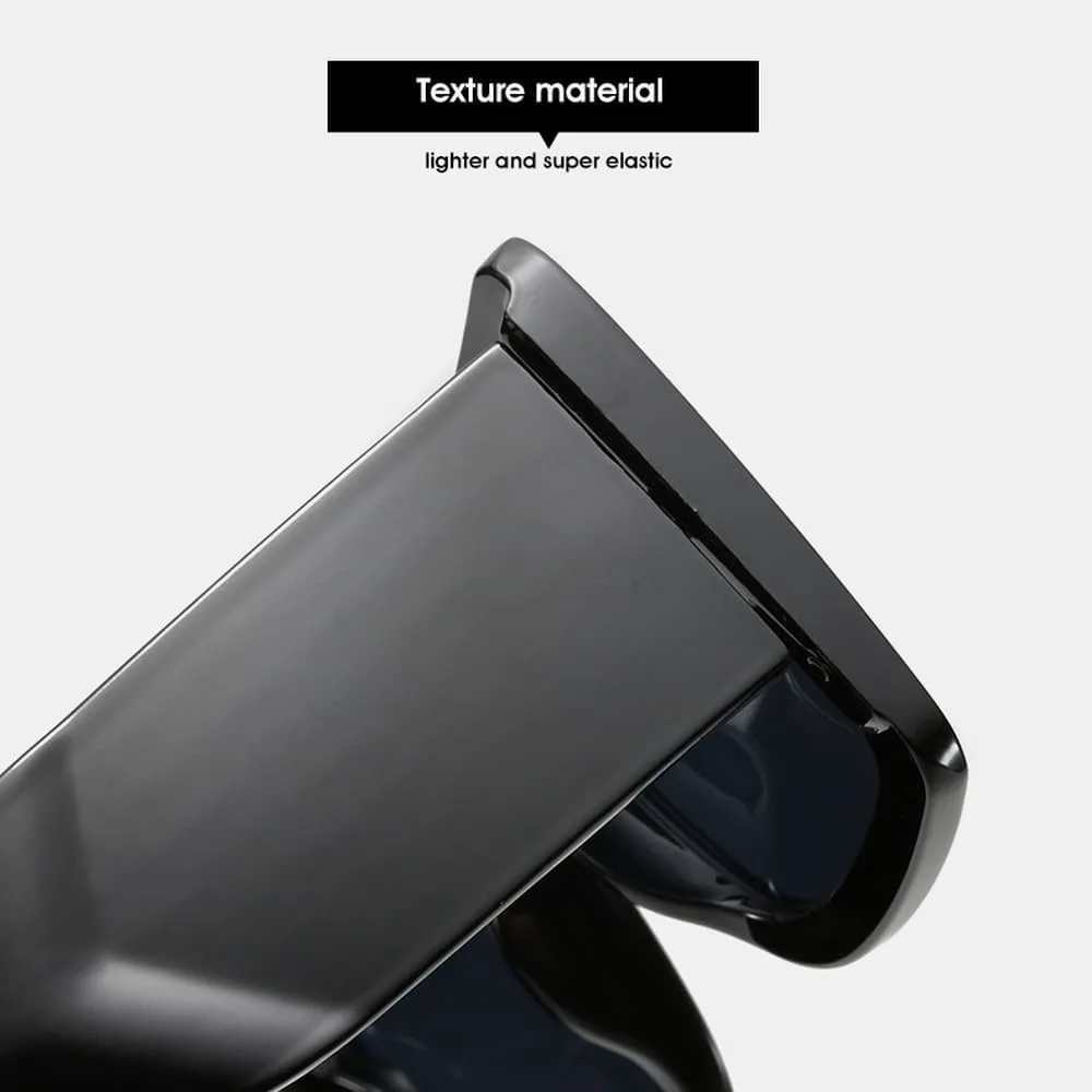 

Большие солнцезащитные очки в винтажном стиле для женщин, модные солнцезащитные очки черного цвета, защита от УФ-излучения UV400, для мужчин и женщин TVTBBVV, White