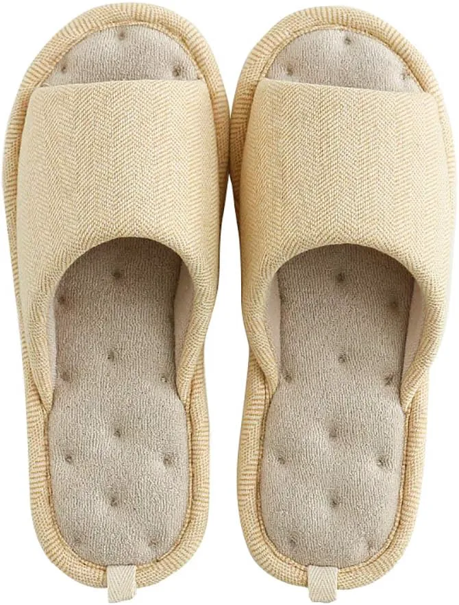 

Домашние женские тапочки MAGILONA, мужские домашние тапочки для спальни, осенние тапочки с мягкой подошвой из пены с эффектом памяти, открытым носком, ленивые мягкие нескользящие домашние шлепанцы