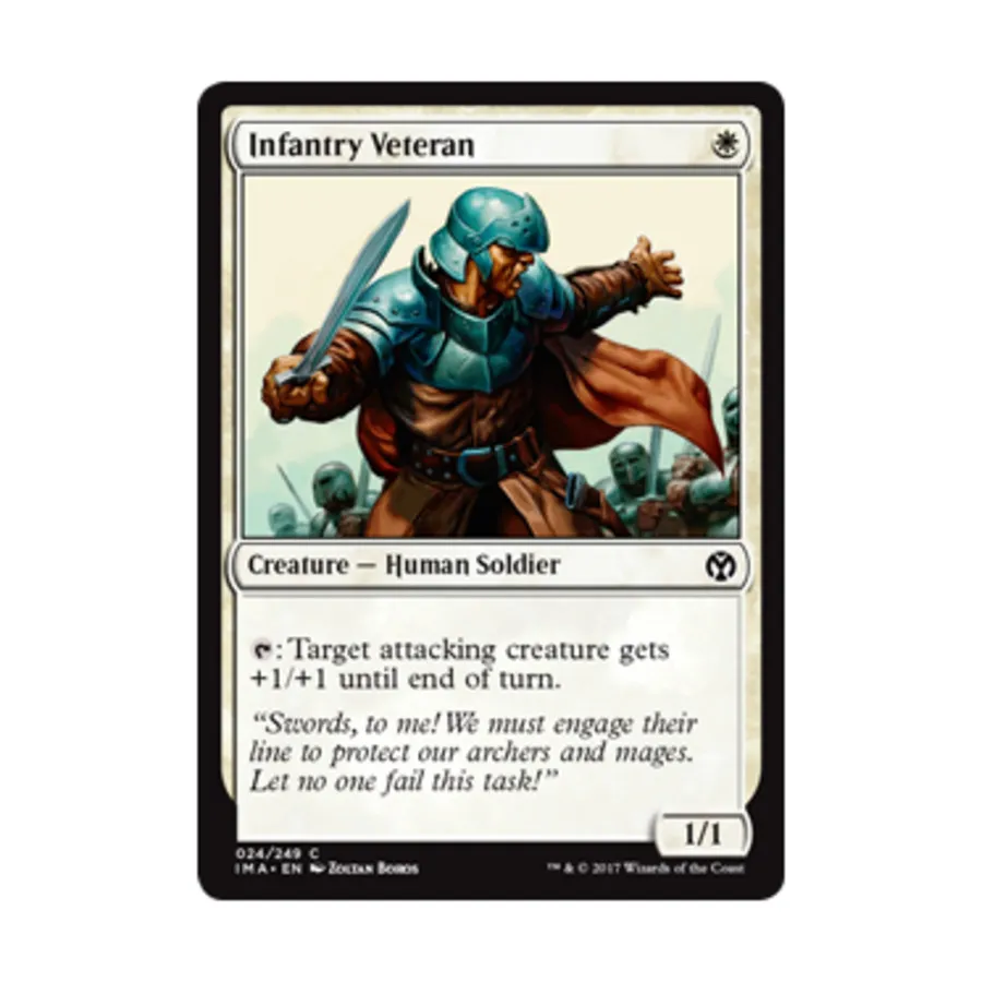 

CCG Ветеран пехоты (К), MTG - Iconic Masters
