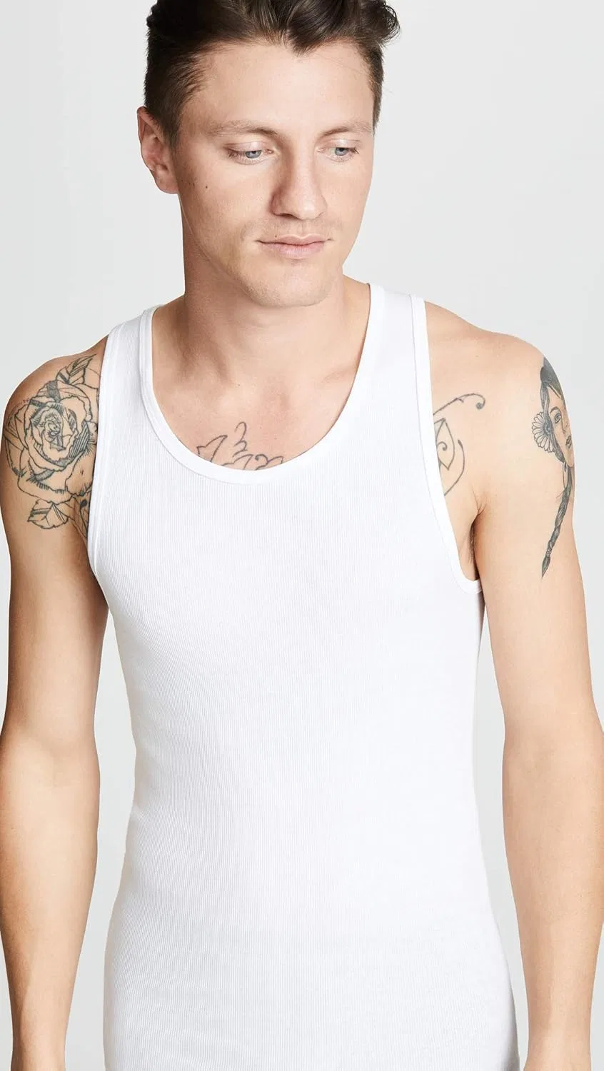 Майка мужская Calvin Klein, 3 шт, Classic White