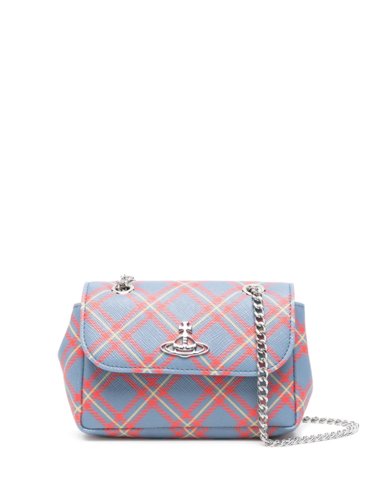 

Мини-сумка Vivienne Westwood Orb-plate, синий