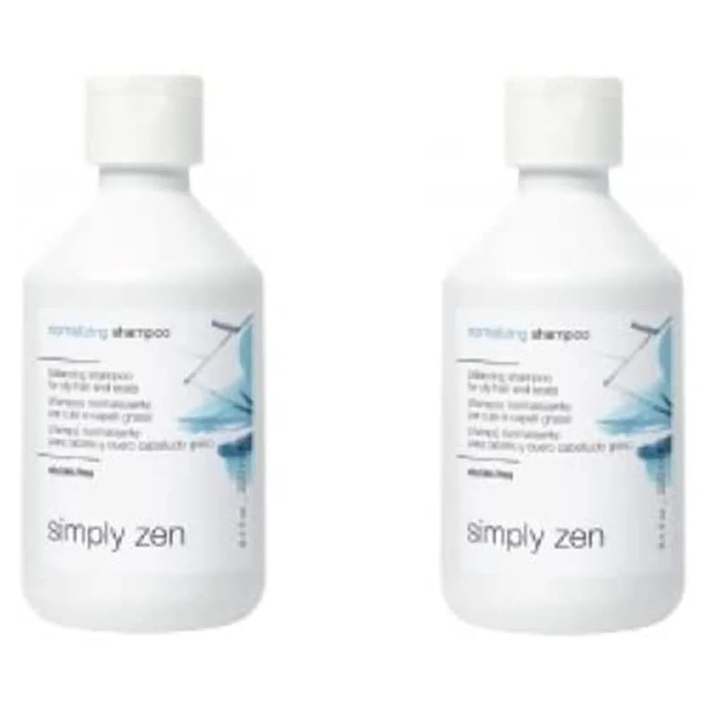Нормализующий шампунь для жирной кожи головы и волос Simply zen 2 x 250 мл Simply Zen