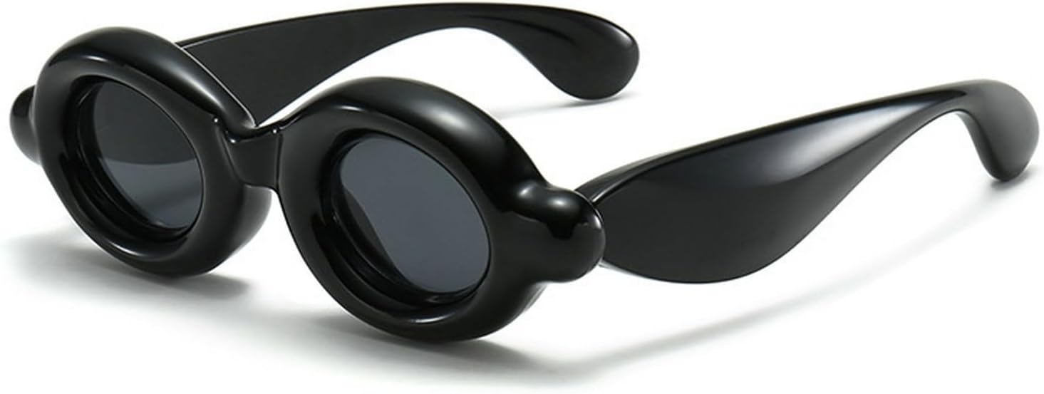 

Laureles Модные солнцезащитные очки неправильной квадратной формы для женщин с градиентным переходом, уникальные солнцезащитные очки с волнообразным эффектом для мужчин, очки UV400, C1