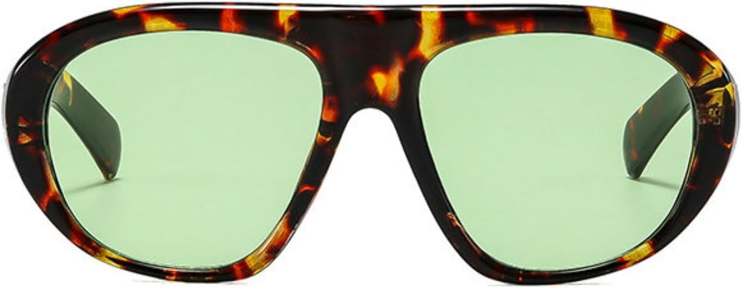 

Солнцезащитные очки Willochra Trend Pilot для женщин, ретро, ​​большие, цельные, с градиентным переходом цвета, винтажные, крупные, популярные, с защитой от УФ-излучения UV400, C9