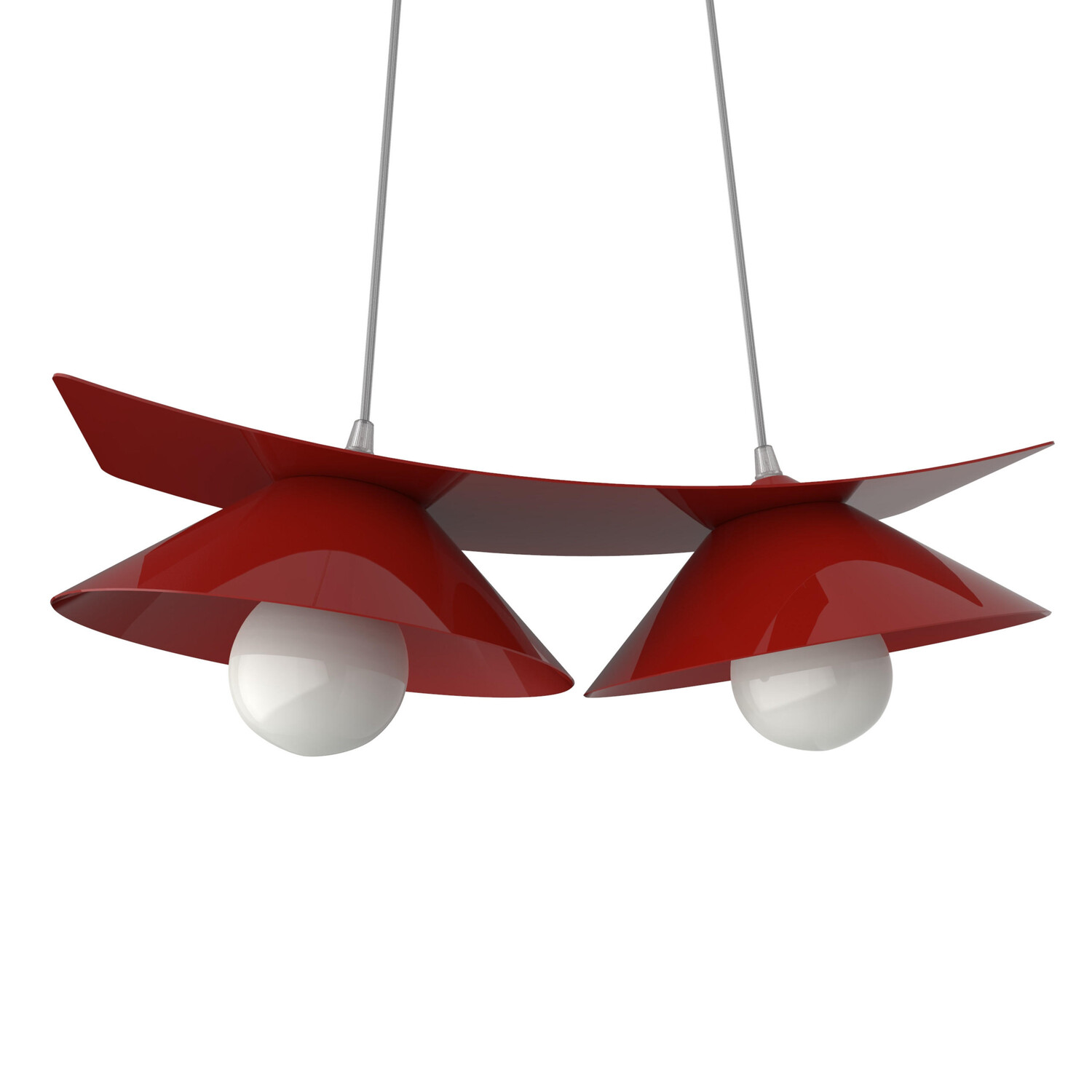 

Подвесной светильник Lumicom, 70x25x16 см, красный