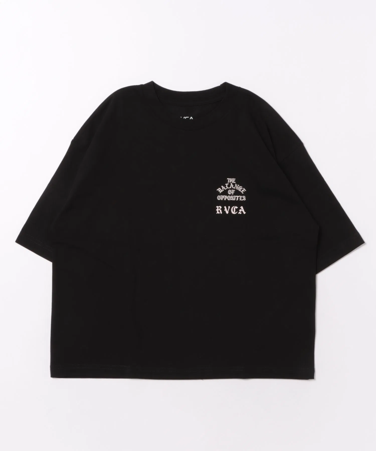 Детская футболка RVCA OLD E BOX RVCA чёрная