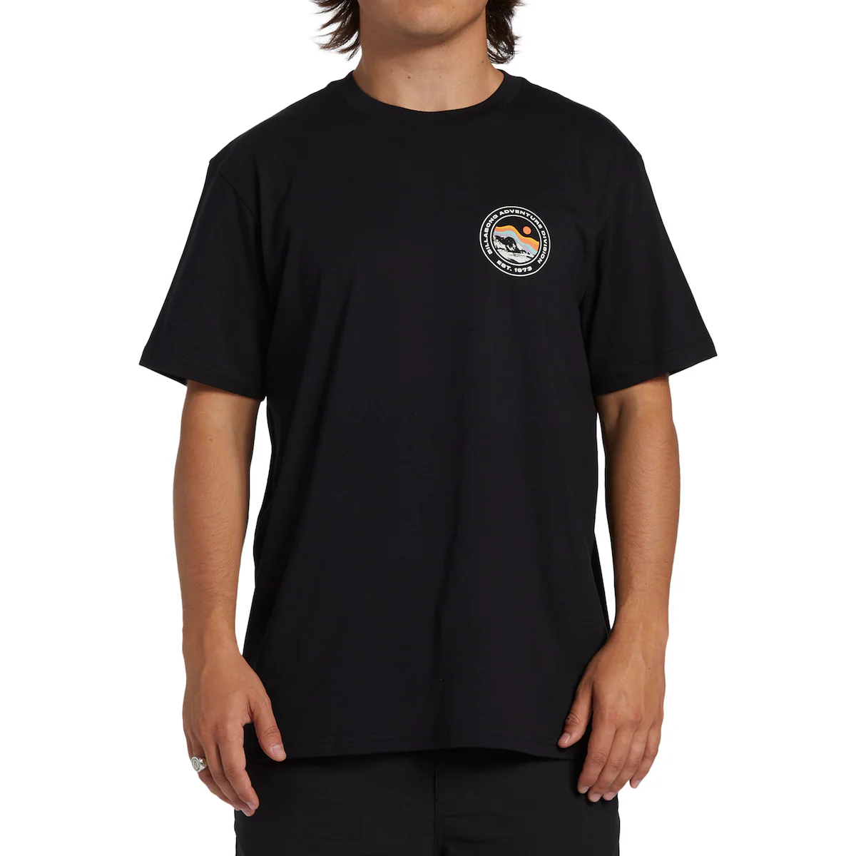 

Мужская футболка Rockies Billabong, чёрный