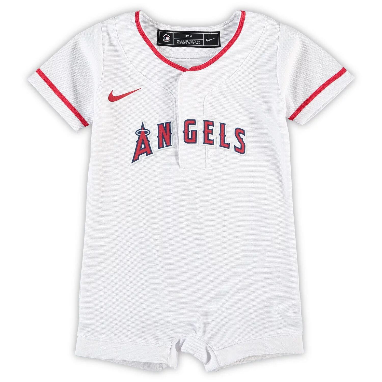 

Комбинезон из джерси Nike Los Angeles Angels Nike, белый