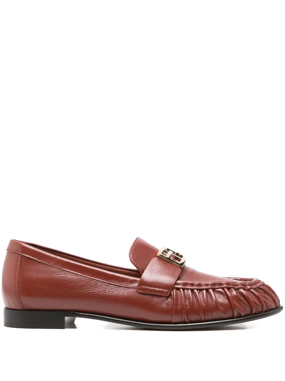 Лоферы Baguette Fendi, красный