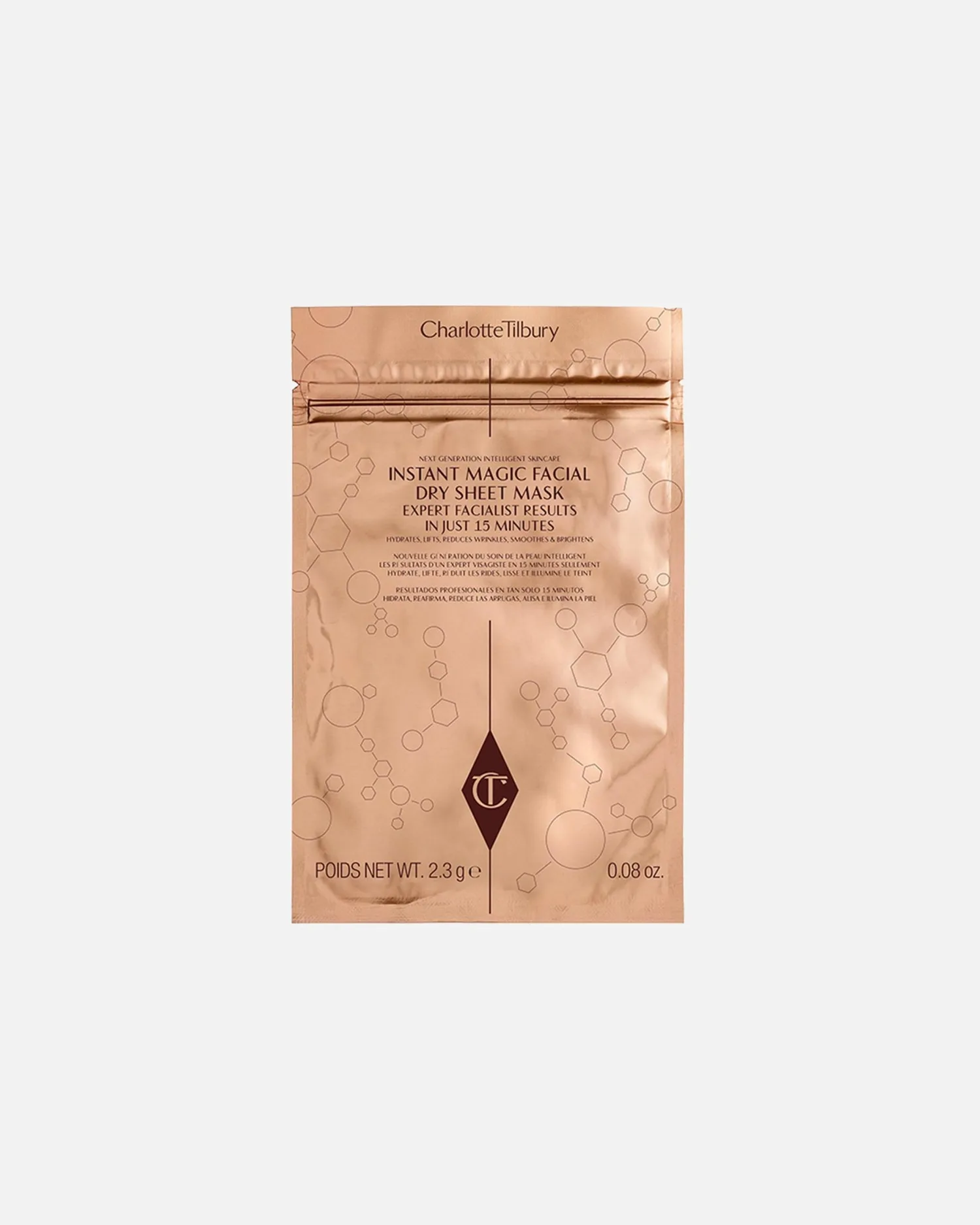 Тканевая маска Charlotte Tilbury — Сухая для лица Tuchmaske Instant Magic, 2.36 г