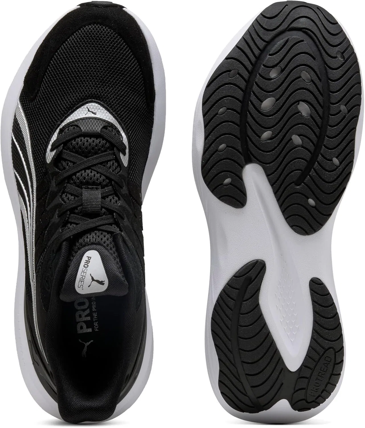 Мужские кроссовки PUMA Pulse Pro Cross Trainers, Black White Silver Ah25 — фото 2