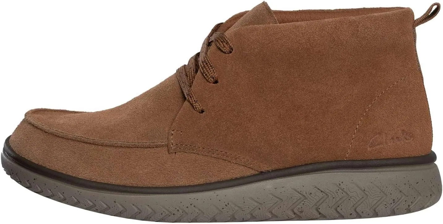 Ботинки Clarks Relaxlite MocChukka Stiefel für Herren, Cola Suede — фото 2