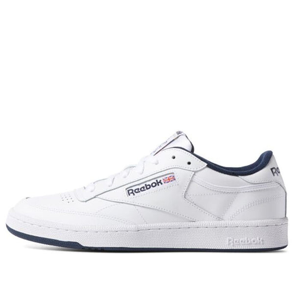 

Кроссовки club c 85 'white navy' Reebok, белый