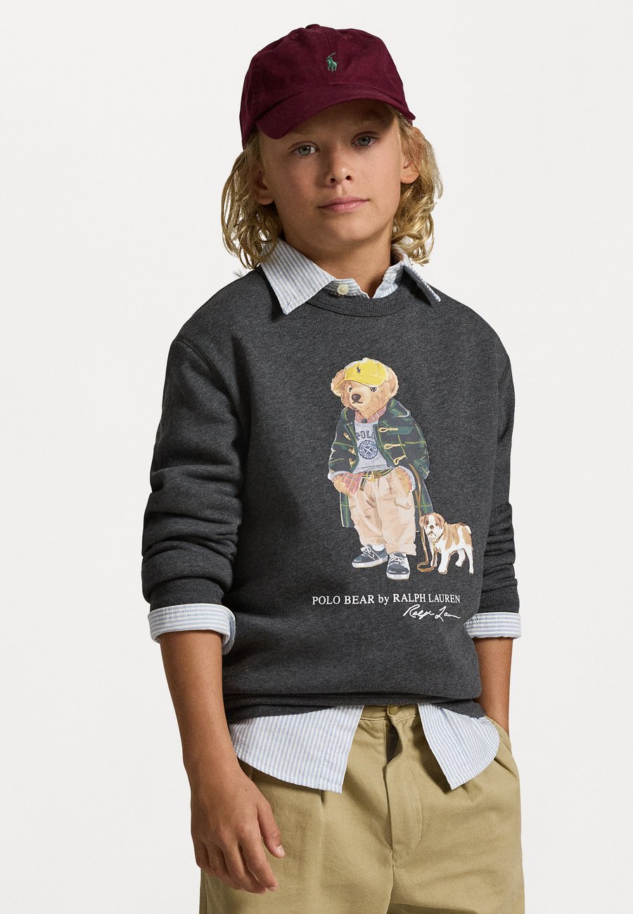 

Толстовка Polo Ralph Lauren POLO BEAR HEATHERED SWEATSHIRT UNISEX, Windsor Heather/Grey