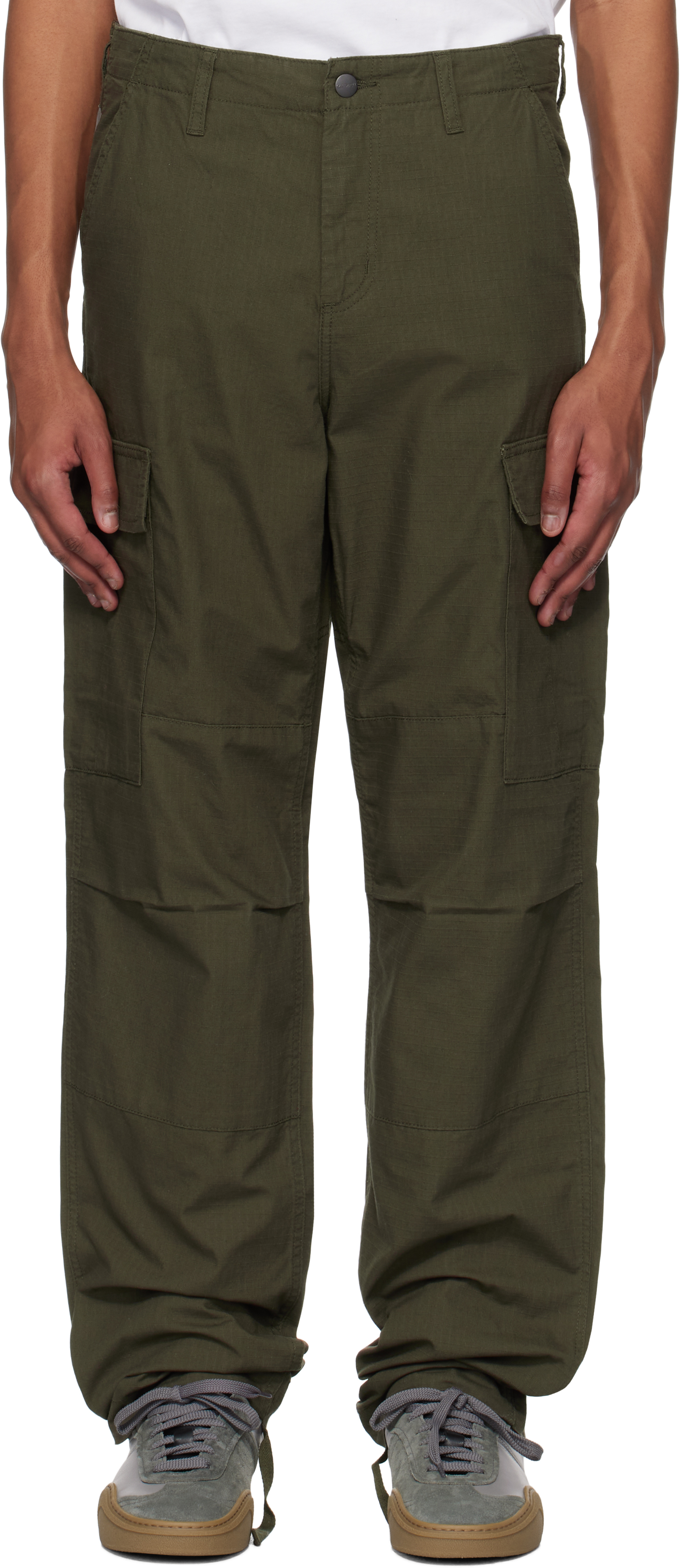 

Брюки-карго цвета хаки Regular Carhartt Work In Progress
