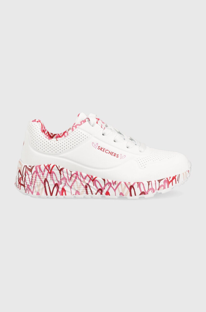 Кроссовки детские Skechers, белый — фото 2