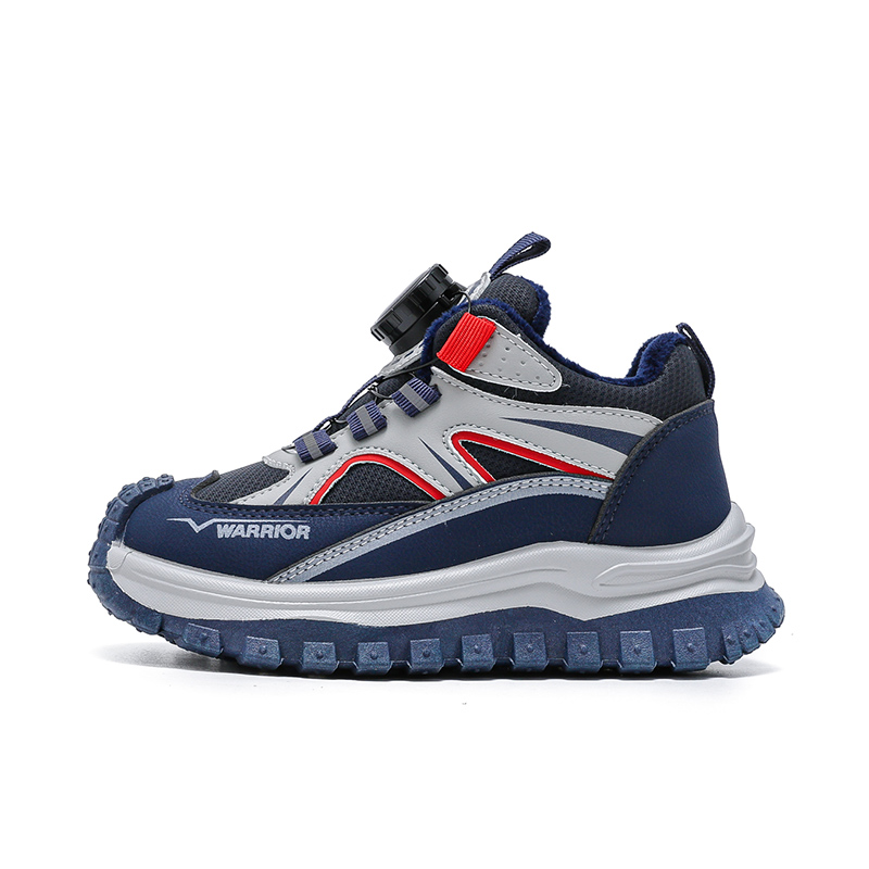 

Детские повседневные кроссовки Kids WARRIOR, синий серый
