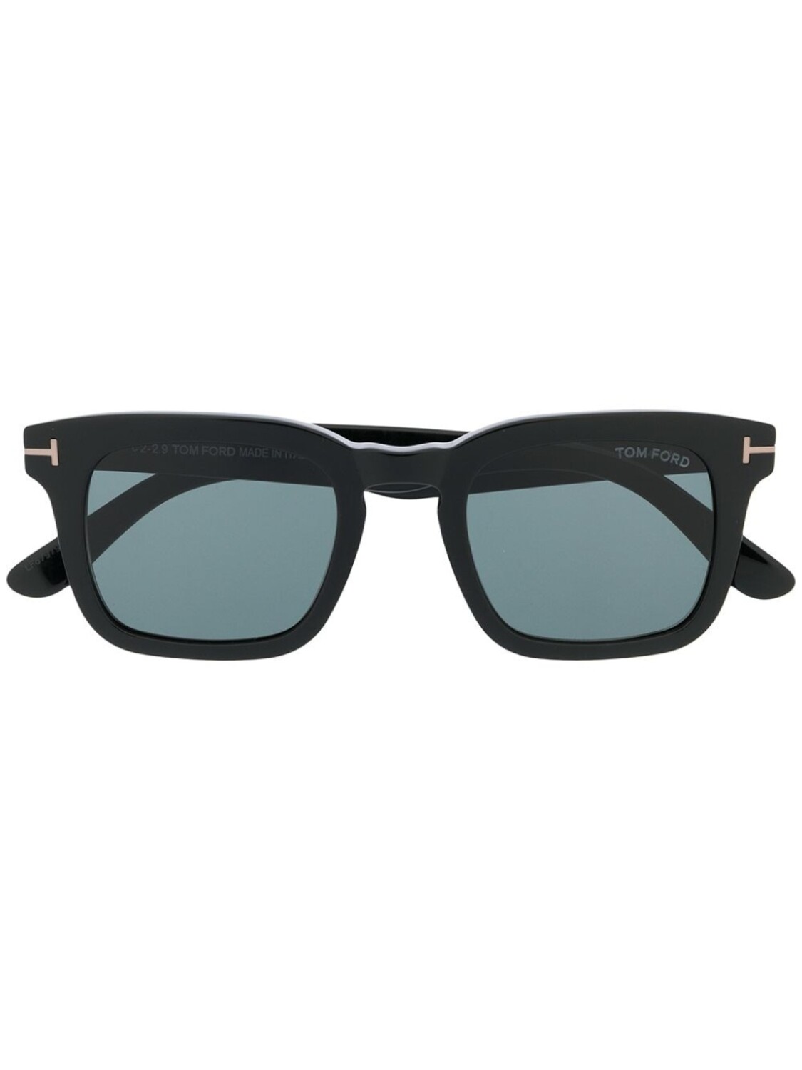 

TOM FORD Eyewear солнцезащитные очки FT0751 в квадратной оправе, черный