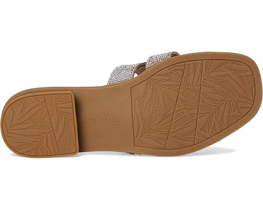 Туфли LifeStride Royalty Bling Slide Sandals, цвет Gold Metallic — фото 3