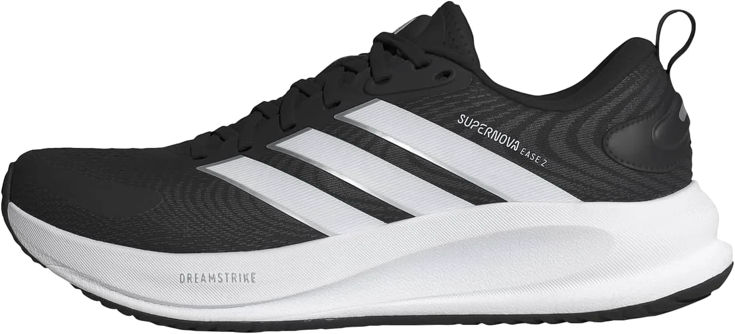 Мужские кроссовки для бега Adidas Supernova Ease 2, черно-белый