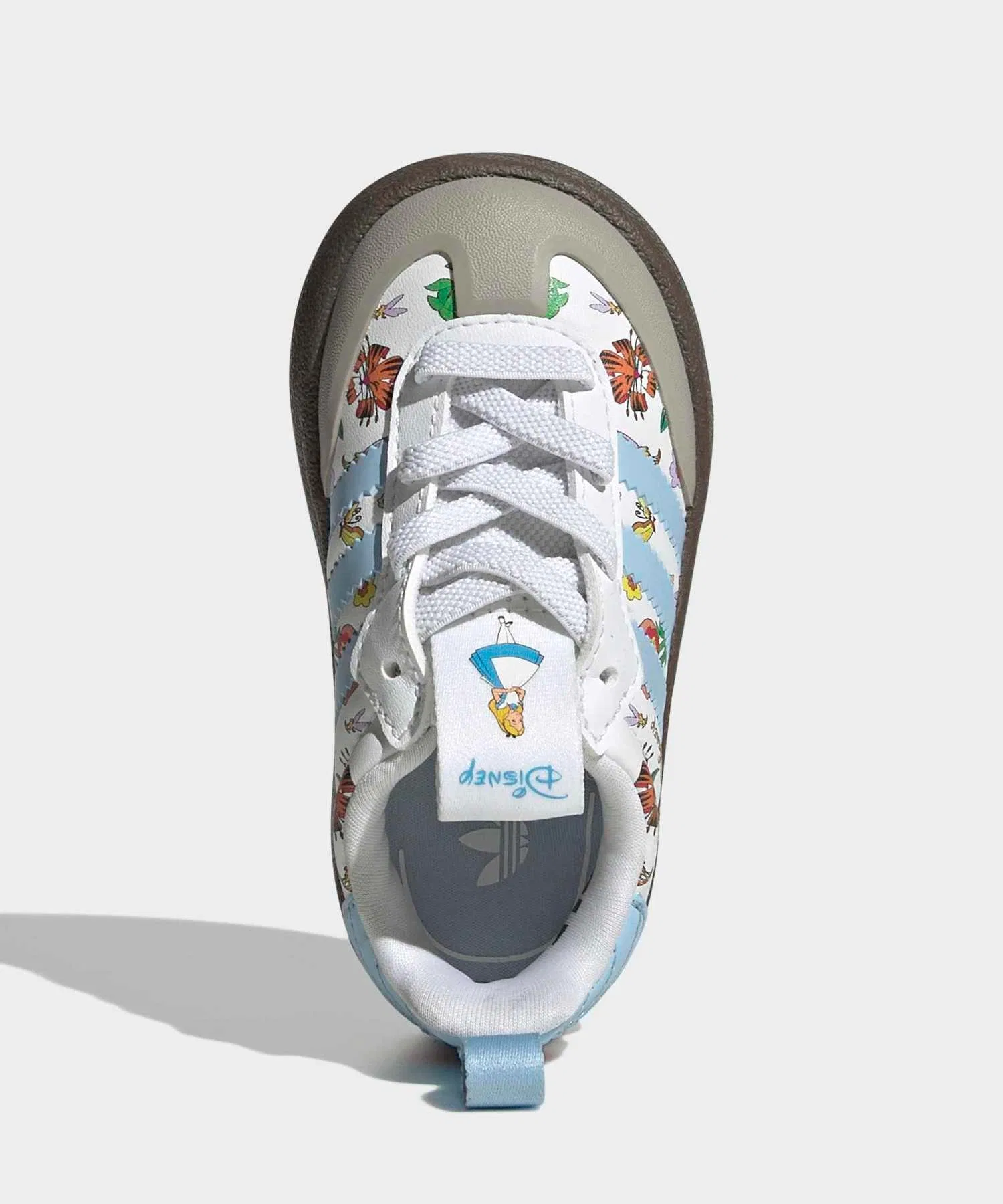 Детские кроссовки Adidas Disney Adifom Samba 360 с липучками синие — фото 2