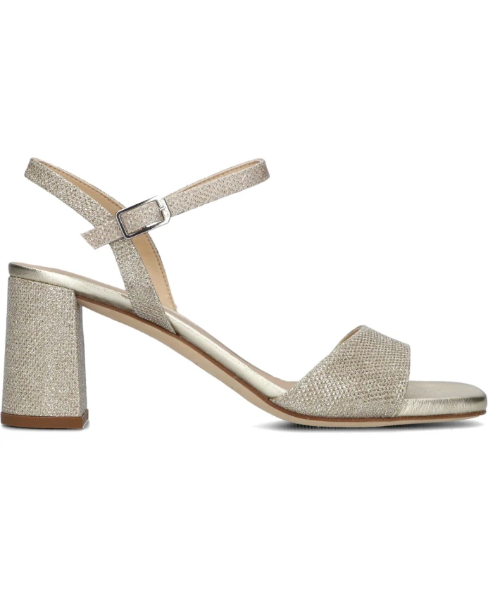 

Босоножки с золотыми блестками Unisa, желтый