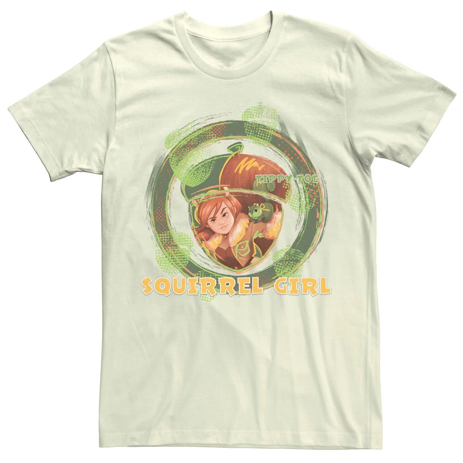 

Мужская футболка Rising secret Warriors с изображением белки и девушки-наполнителя Marvel