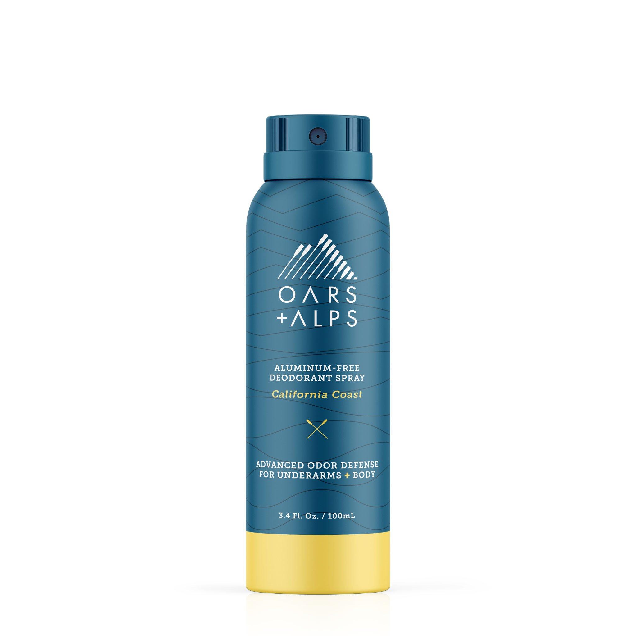 

Дезодорант Aluminum-Free Spray Deodorant Oars + Alps, California Coast