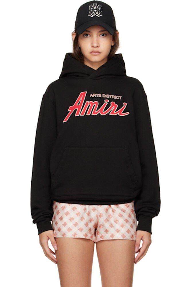 

Черная толстовка с капюшоном «Amiri»