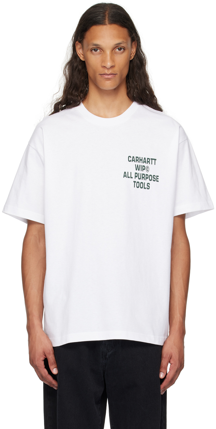 

Футболка Cross Crew Carhartt Work In Progress, белый